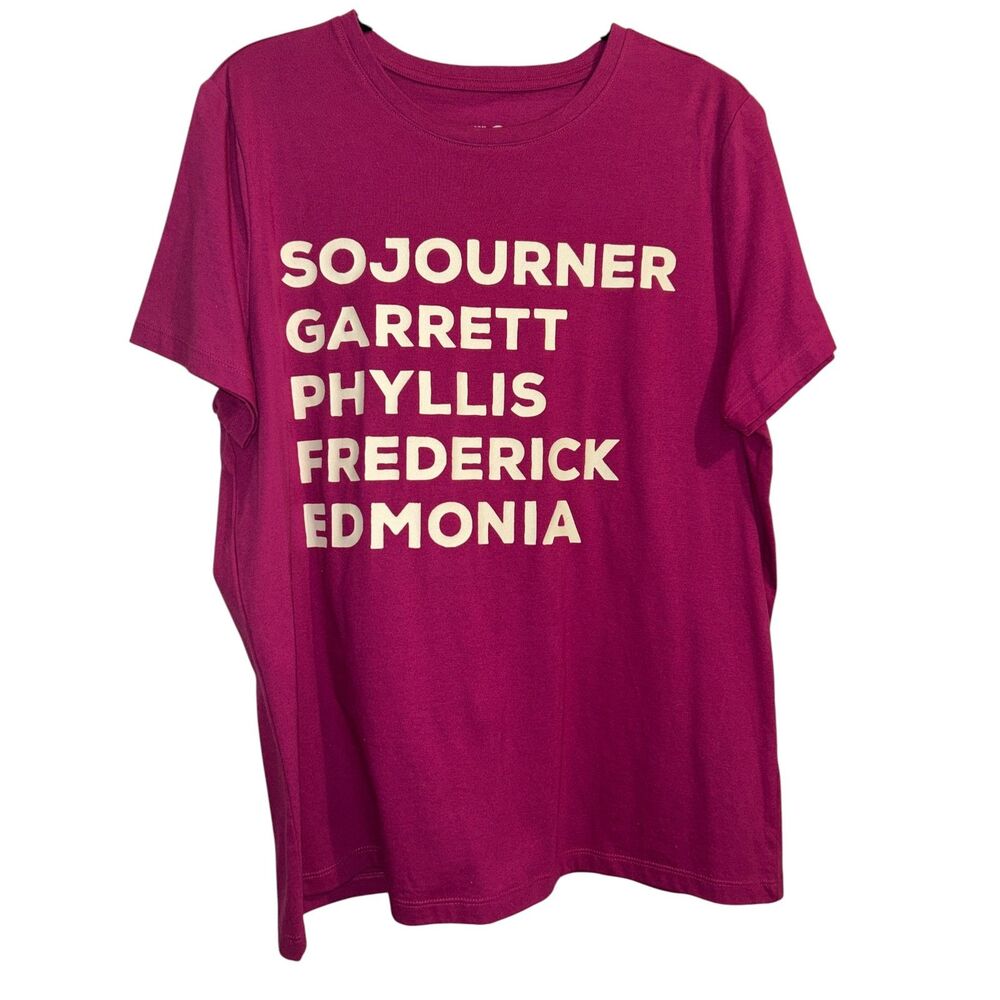 Women’s “Sojourner Garrett Phyllis Frederick Edmonia” Graphic T-Shirt